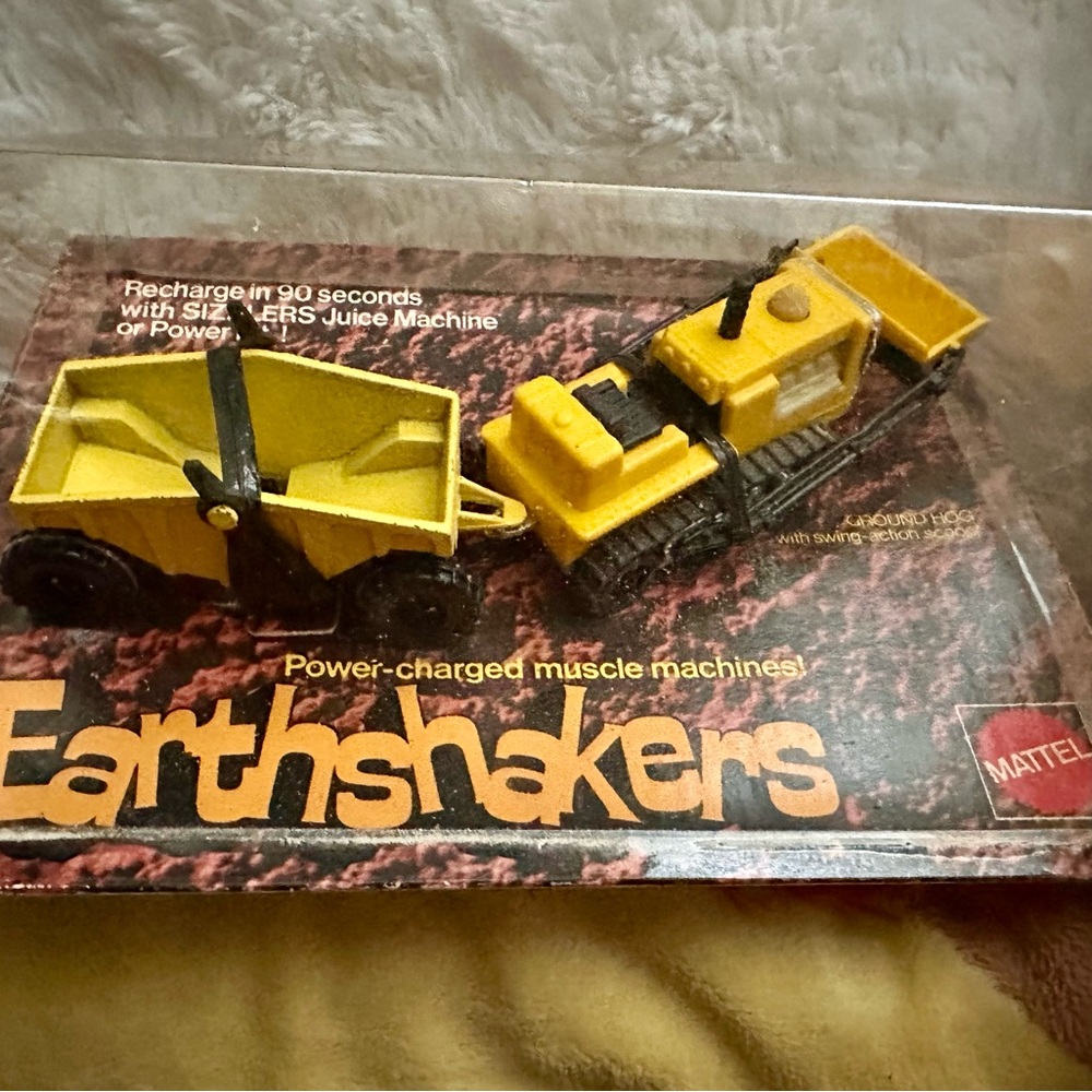 Vintage 1970 Sizzlers Earthshaker by Mattel.